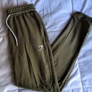 Gymshark Solace Joggers in Khaki size XS